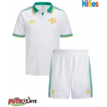 Camiseta AS Roma Evan Ferguson #11 Tercera Equipación para niños 2025-26 manga corta (+ pantalones cortos)